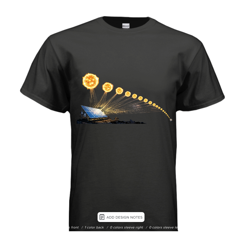 Solar Power - Soleil la cho - Black