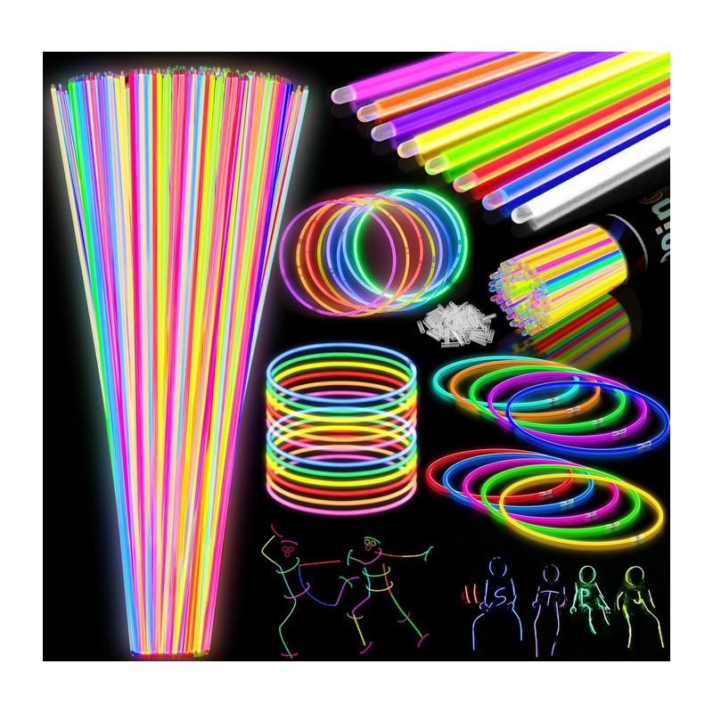 Led Glow in The Dark Necklaces