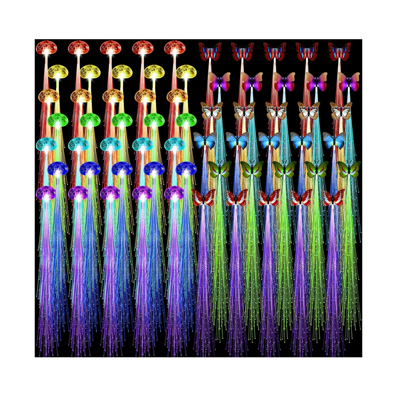 Led Fibre Optic Hair Extensions