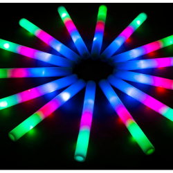 Led Flashing Foam Logs