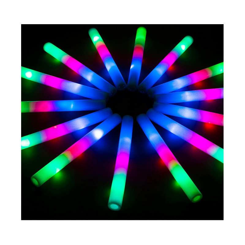 Led Flashing Foam Logs