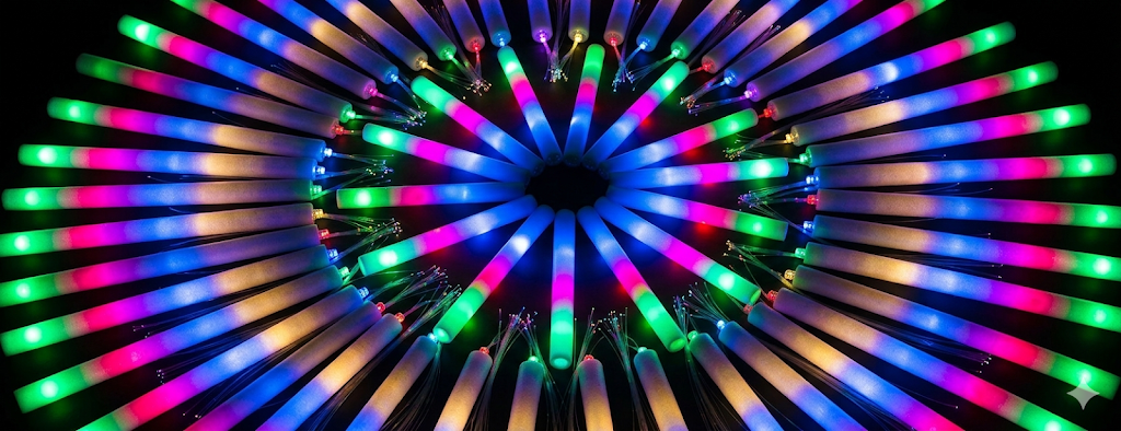 Led Foam Logs